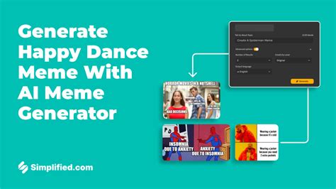 Generate Viral Happy Dance Meme In Seconds