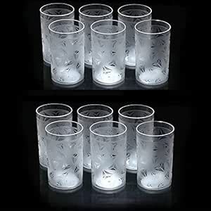Buy Kitchenwell 12 Pcs Diamond Plastic Unbreakable Multi-Purpose ...