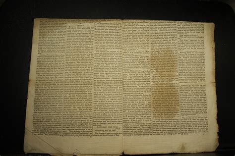 antique 1845 Newspaper The Pledge and Advocate of Moral Reform ...