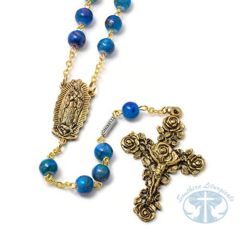 Our Lady of Guadalupe Rosary Centerpiece