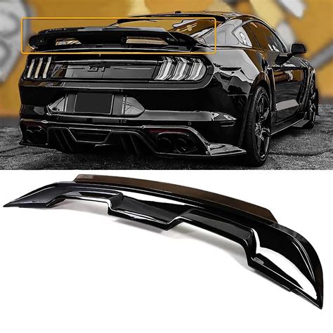 Amazon.com: CHIESMA for Mustang Rear Spoiler,Fit for 2015-2023 Ford Mustang Coupe EcoBoost GT V6 ...