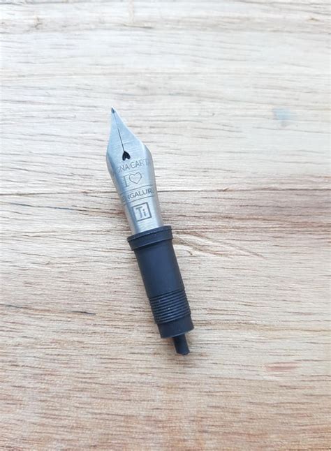Magna Carta JoWo Compatible Titanium Nib Unit Black Ebonite Feed #6 Ti ...
