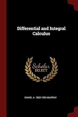 Differential and Integral Calculus : Amazon.in: Books