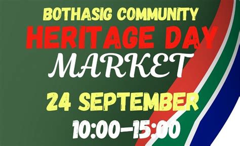 Bothasig Community Heritage Day Market, Bothasig Community Hall ...