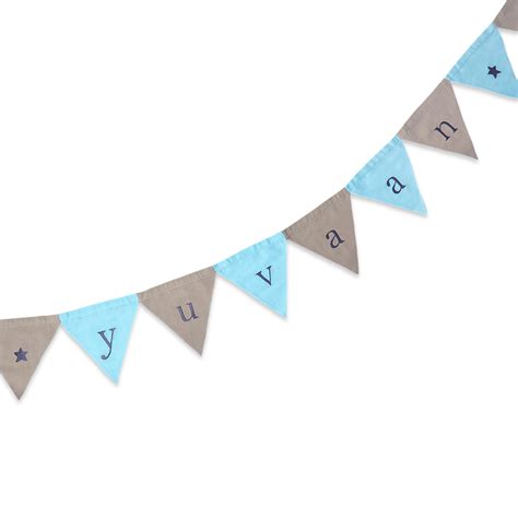 Nursery Decor Triangle Bunting | Masilo Linen for Littles
