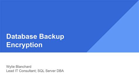 Image result for SQL Backup Encryption