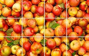 Buy SIGN EVER Apple Fruits Kitchen Wallpapers Home Water Proof Oil ...