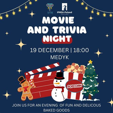Christmas movie & trivia night, Klub Medyk, Gdansk, 19 December 2023 ...