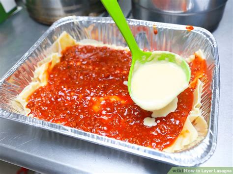 How to Layer Lasagna (with Pictures)   wikiHow