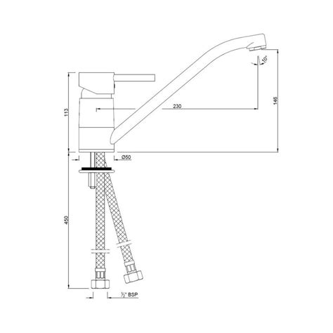 Jaquar Table Mounted Regular Kitchen Sink Mixer Florentine FLR-5173B ...