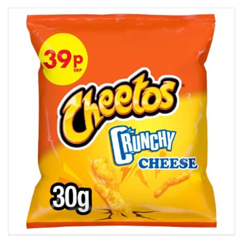 Buy Cheetos Crunchy Cheese Snacks 30g x Case of 30 Online at ...