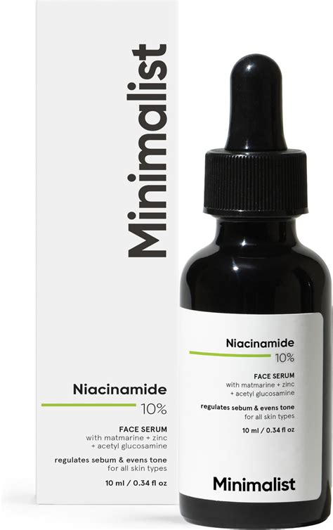 Amazon.com: Good Molecules Niacinamide Serum - 10% Niacinamide B3 Facial Serum for Blemishes ...