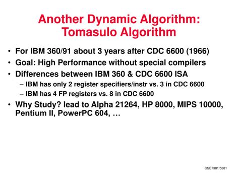 Image result for Tomasulo Algorithm in Super Computer