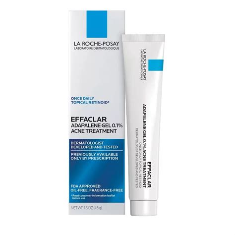 La Roche Posay Unscented Effaclar Adapalene Topical India | Ubuy