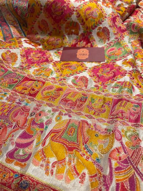 Pashmina silk saree - PS26 – AnikaByAabi