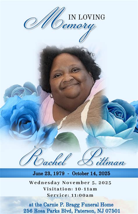 Carnie P. Bragg Funeral Homes Inc. | Paterson NJ