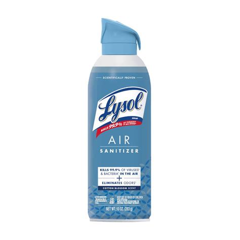 Buy Lysol Air Sanitizer, Cotton Blossom - 10 oz from Dollar General ...
