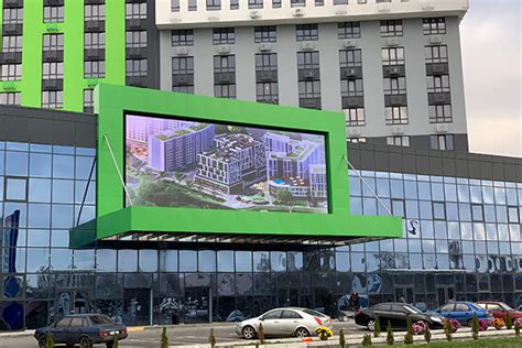 LED экран для рекламы. Pixelmarket. Светодиодные экраны для улицы и ...