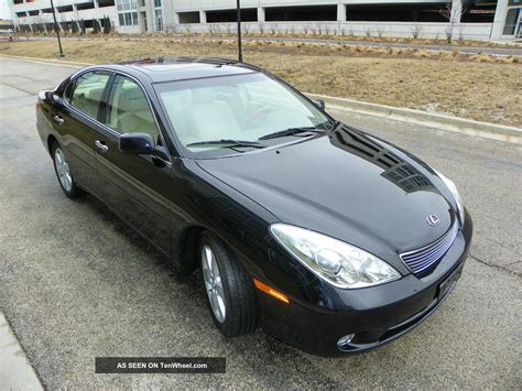 2005 Lexus Es 330 Lather, Black On Tan, , 4 Door.