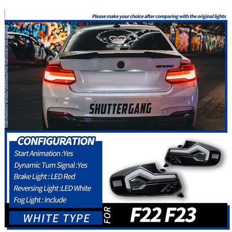 Car Craft Compatible With Bmw 2 Series F22 M2 2014-2021 Car Front ...