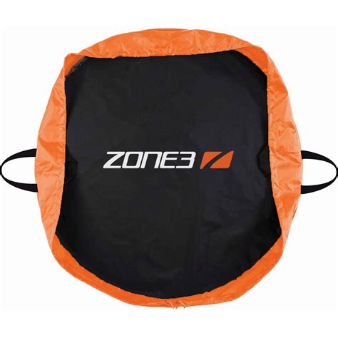 Zone3 Large Mesh Training Rucksack - navy/orange | BIKE24