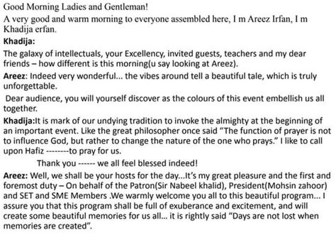 Image result for Anchoring Script Science Exhibition