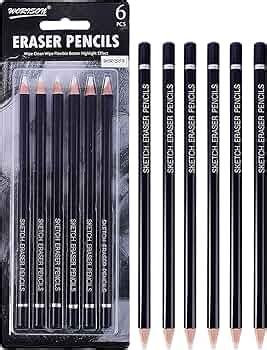53 Arts Eraser Pencil For Sketching Drawing Arts Graphics Designs - Set ...