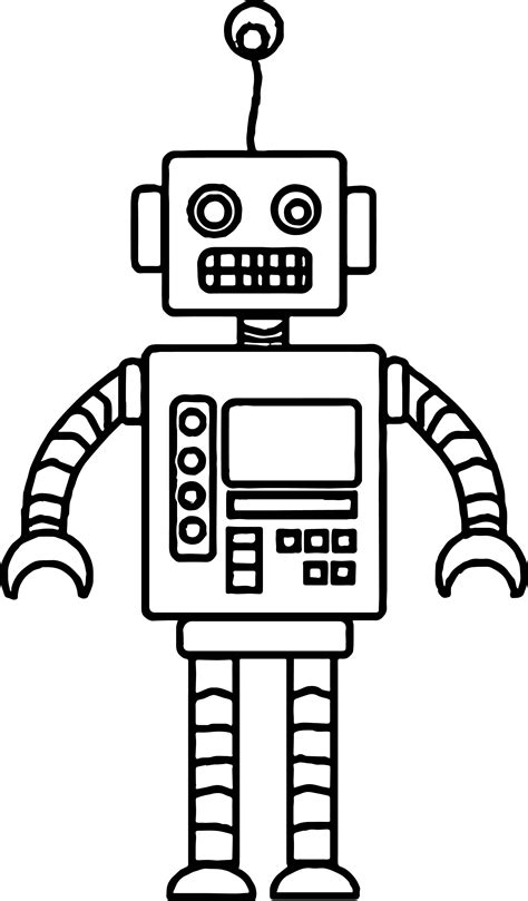 Robots Coloring Pages at netlailablog Blog