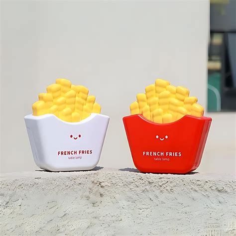 Cute Multipurpose French Fries LED Desk Lamp Online in India