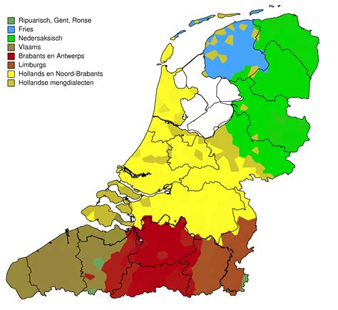 Hoeveel dialecten heeft het Nederlands? - Taalcanon