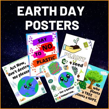 Earth Day Posters Pack by EnglishLearningLab | TPT