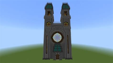 Image result for Minecraft Cathedral Build GUID
