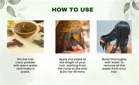 The Wellness Shop - Organic Black Hair Color | Ammonia Free (Henna ...