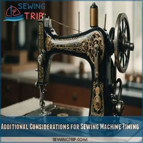 Image result for Sewing Machine Timing