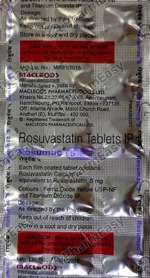 Rosumac 5 MG Tablet (15): Uses, Side Effects, Price & Dosage | PharmEasy