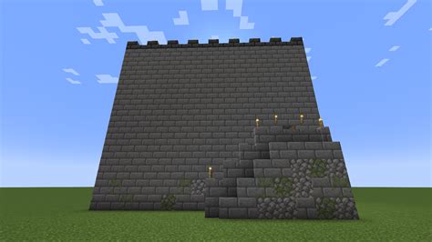 Image result for Minecraft Small Castle Wall Tutorial