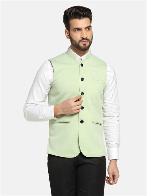 Men Pista Textured Nehru Jacket – Tahvo India