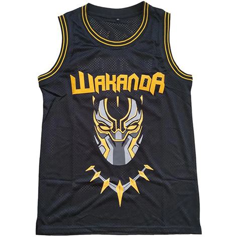 Fitness Archeological Mediate killmonger basketball jersey Gum Gate Can ...