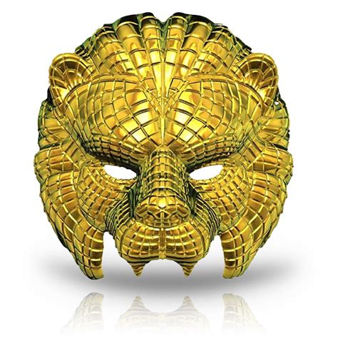 Squid Game Inspired Tiger Golden VIP Costume Mask | Ubuy India