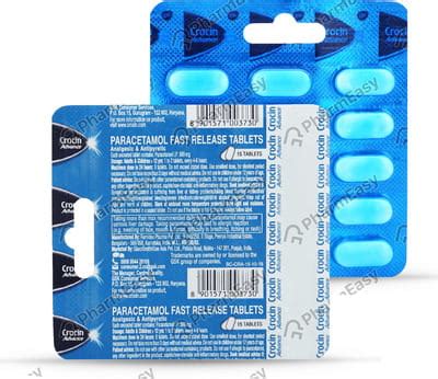 Crocin Advance Tablet: Uses, Side-effects, Price, Dosage & More Info ...
