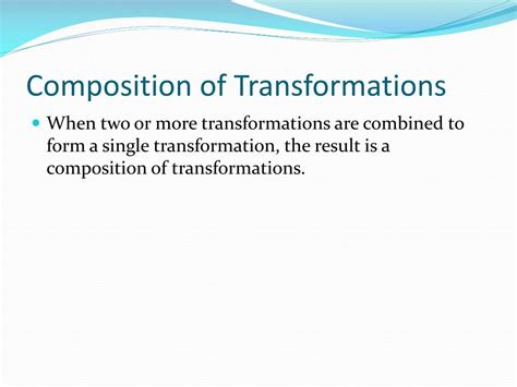 Image result for Composition Transformation