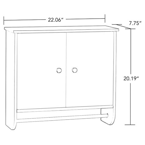 Wall Cabinets: 2 Door Bathroom Wall Cabinet – Studio GKW