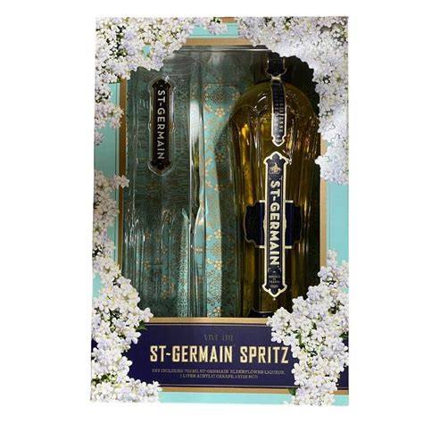 St. Germain Elderflower Liqueur Gift Set w/ Acrylic Carafe - www ...
