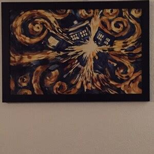 Image result for Doctor Who Blue Box Exploding