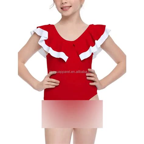 Bañador Con Volantes Monokini Para Niñas,Ropa De Playa,Traje De Baño ...