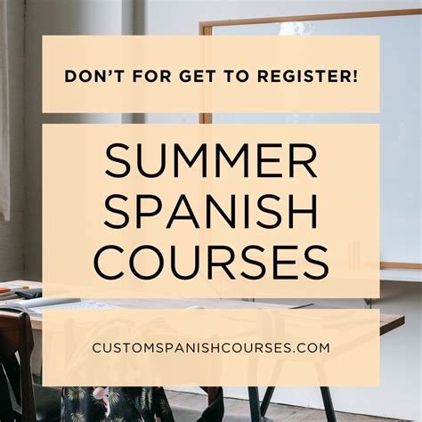 Custom Spanish Courses on LinkedIn: Don't delay register today ...