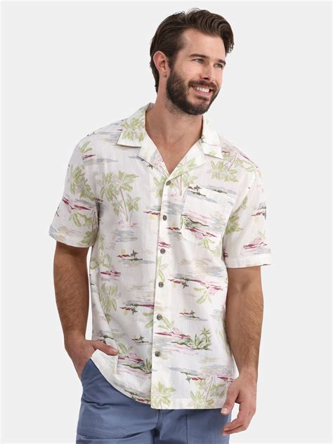 George Men's and Big Men’s Camp Shirt, Sizes S-3XL - Walmart.com