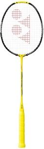 YONEX Nanoflare 1000 Game-4u/G5 Yellow Strung Badminton Racquet - Buy ...