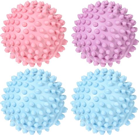 Amazon.com: Gjinxi 4PCS Fabric Softener Balls for Laundry, Reusable ...