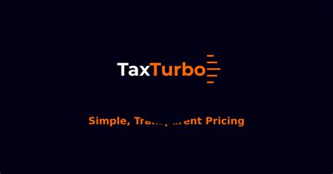 Pricing Plans - TaxTurbo GST Reconciliation Software | Simple & Transparent